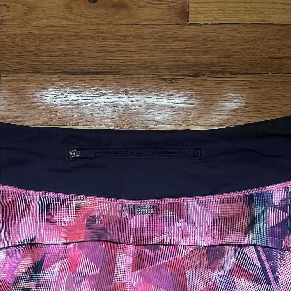 Lululemon Run Times Short *2.5 "Sun Dazed Multi Pink" Multi Pink / Super Dark - Picture 9 of 12